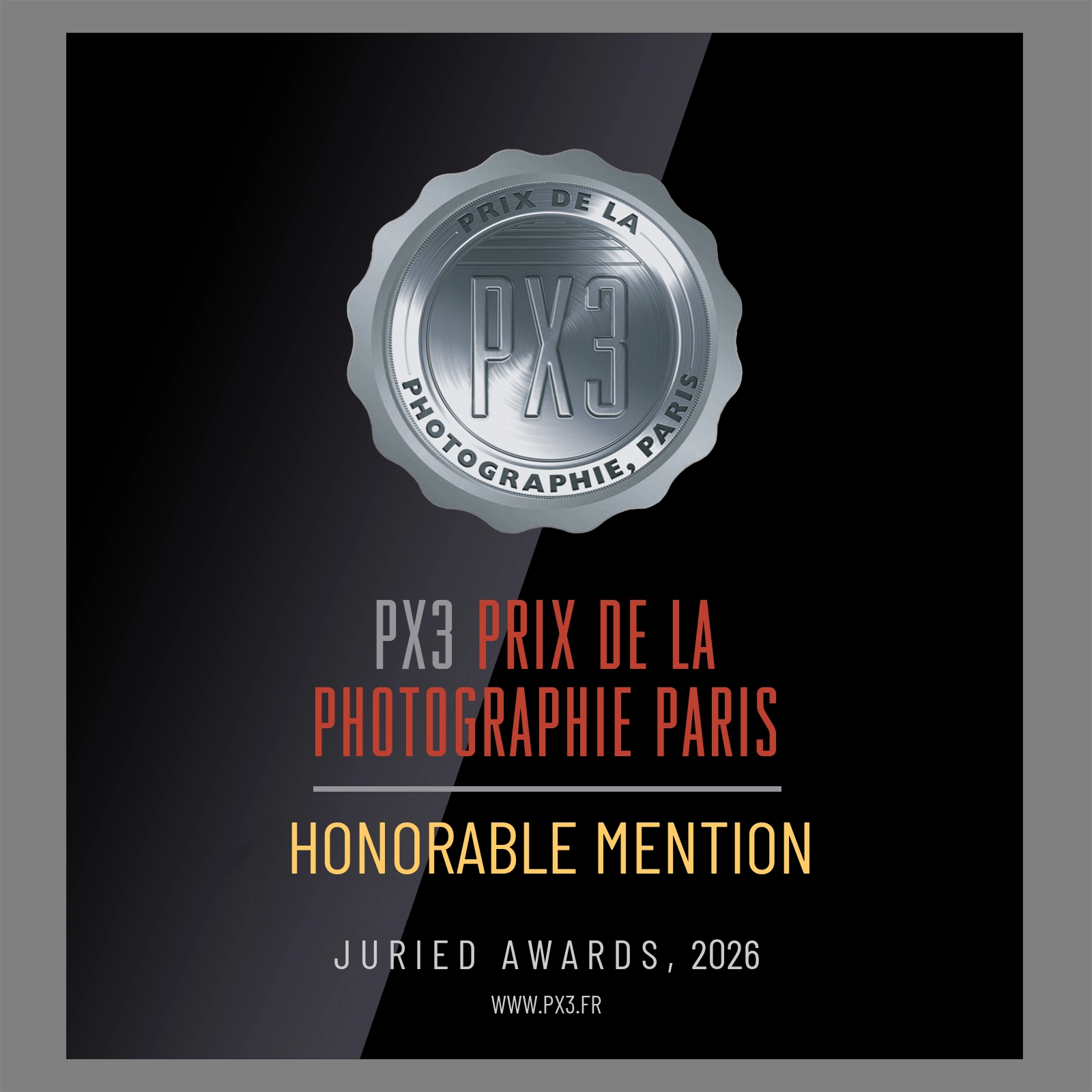PX3 2026 – Bronze Winner